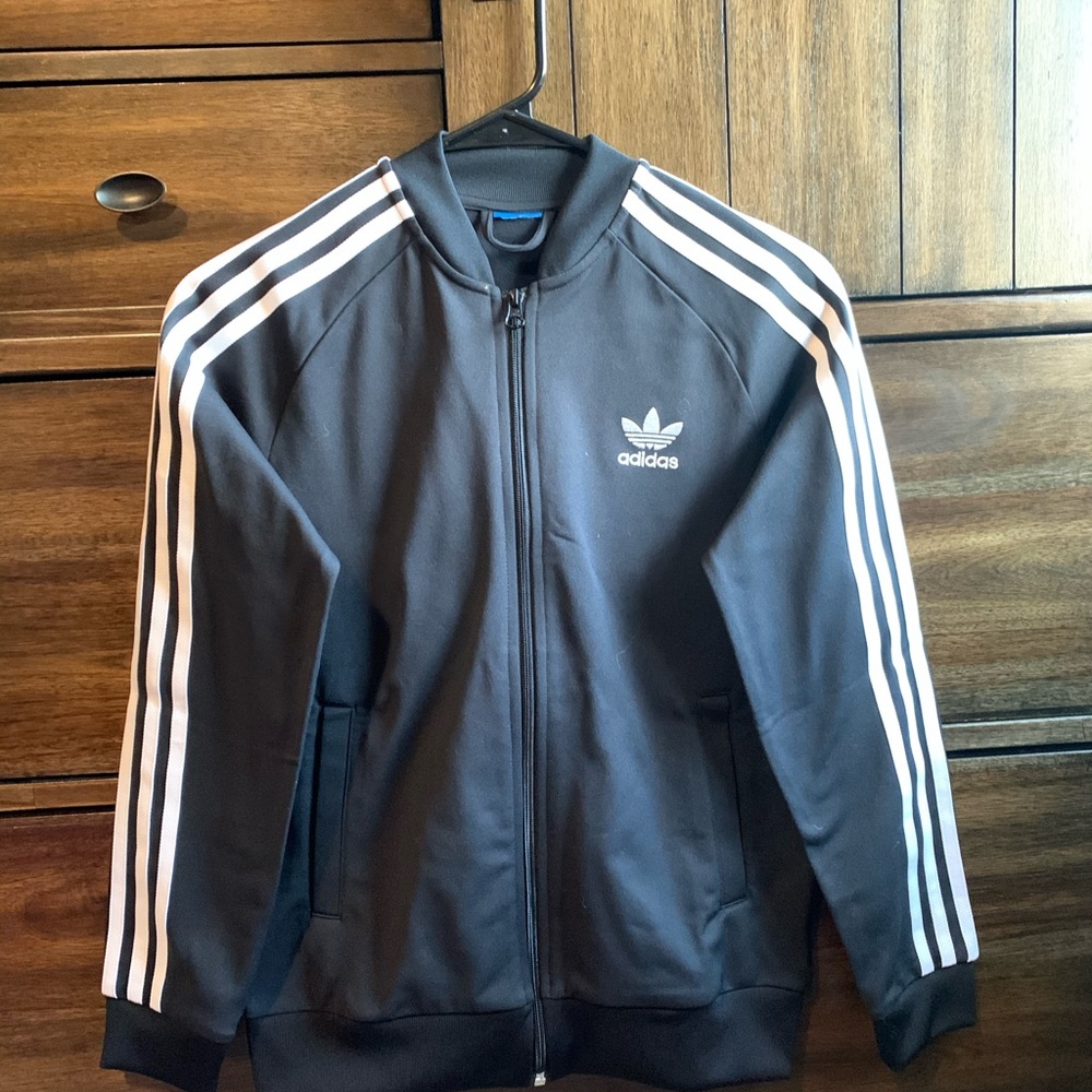 Black adidas jacket